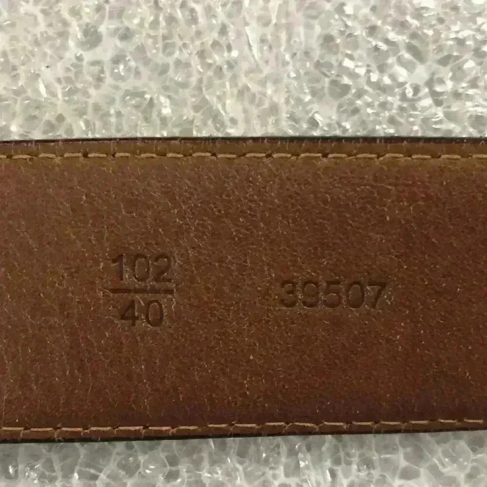 Allen Edmunds Men's Black Leather Belt Size XL